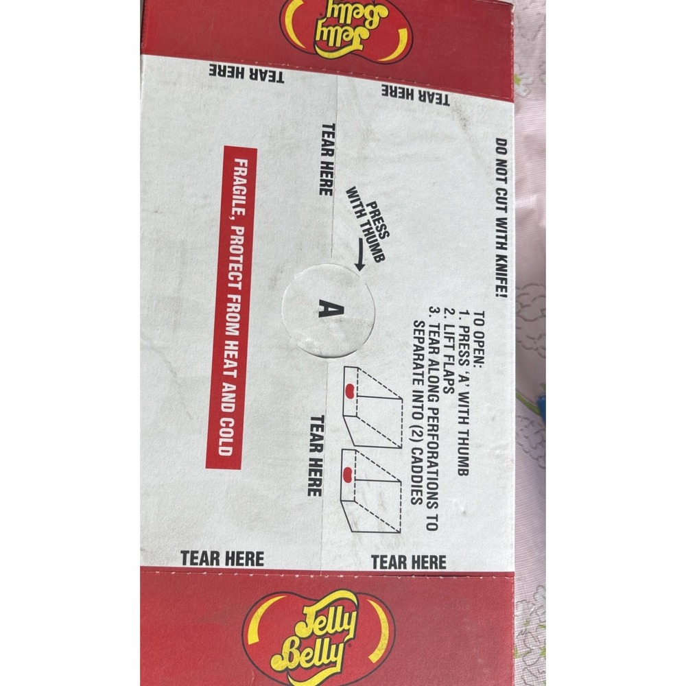 12 Packs- Jelly Belly 3.5 oz CHRISTMAS JEWEL MIX Gourmet Jelly Beans BB 7/2027